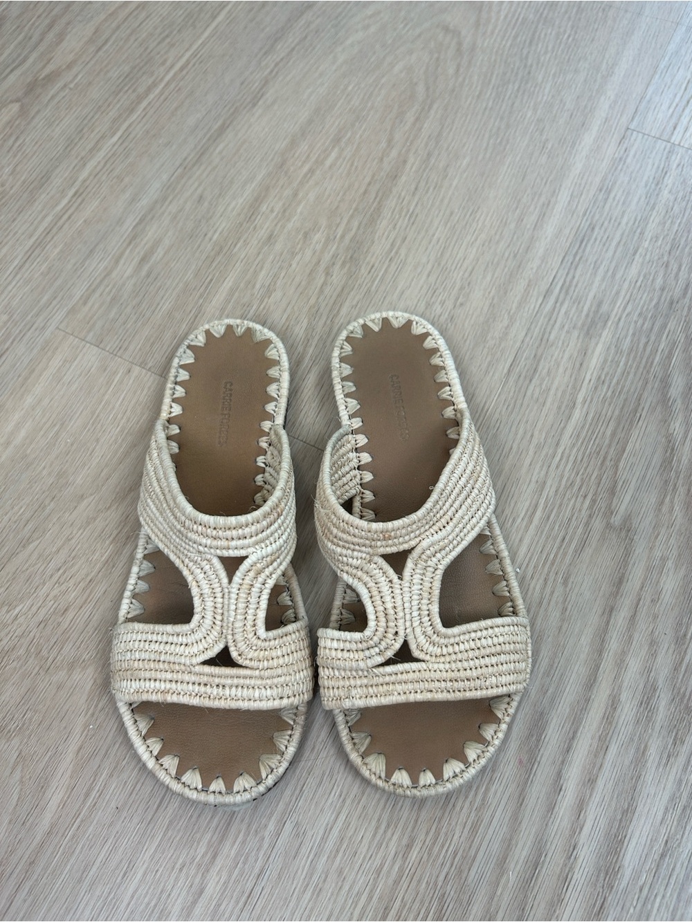 Carrie Forbes Moha Woven Slides
